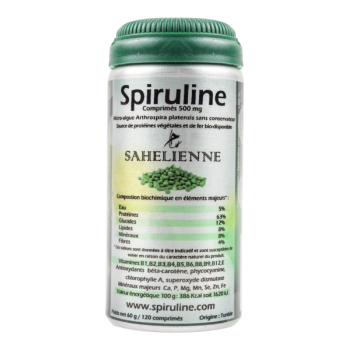 SPIRULINE FLACON 120...