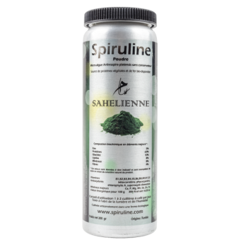 SPIRULINE POUDRE FLACON  200G